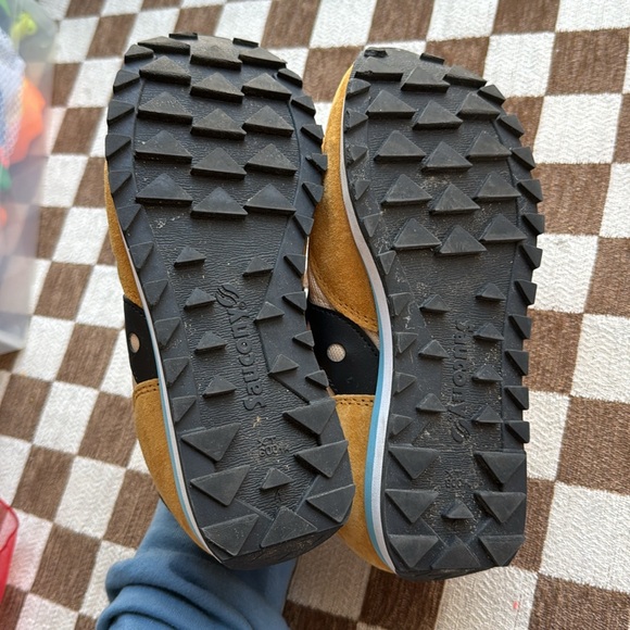 NWOT Saucony Jazz Size 8 Men Blue Tan Women 6.5 - Picture 3 of 4